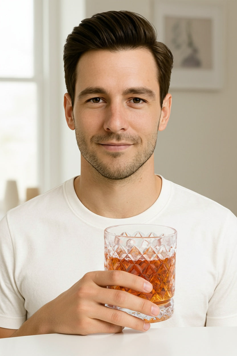 Lux Karmen Handmade Glassware Set of 4 – Elegant, Durable, Stylish for Every Occasion